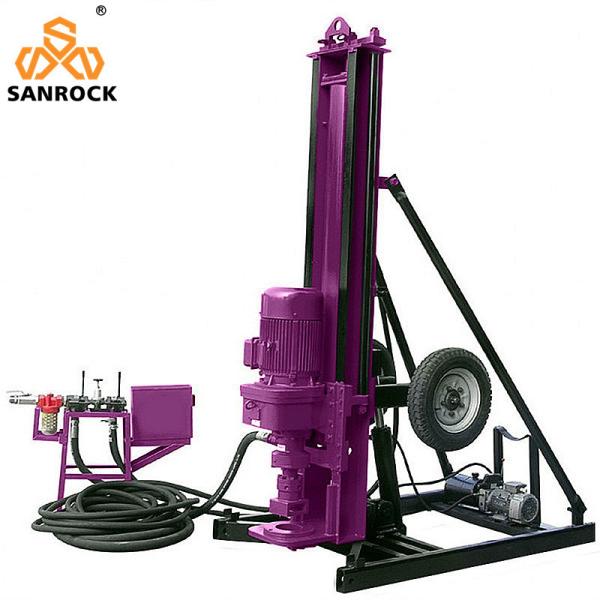 Hydraulic Borehole Deep Rock Drilling Rig Portable Pneumatic Mining Drilling Rig