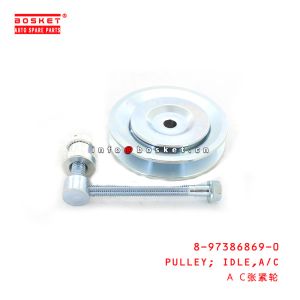 Wholesale 8-97386869-0 Air Compression Idle Pulley Suitable for ISUZU 700P 4HK1 8973868690 from china suppliers