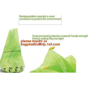 eco friendly biodegradable plastic compostable garbage bags, compostable