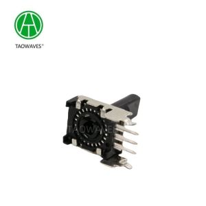 Empty Axle Sleeve Ec12 Incremental Encoder Rotary Plastic Handle Thin Base