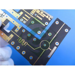 China 2-Layer RT/duroid 5880 PCB built on 15mil(0.45mm) Thin and Immersion Gold Finish For Microstrip and Stripline Circuits on sale