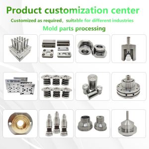 Stable Plastic Precision Mould Parts Anti Rotation With Wire Cut Process