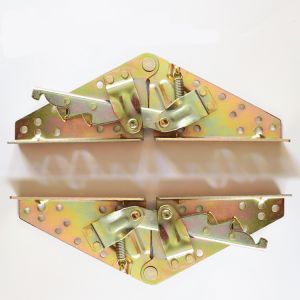 Click - Clack Sleeper Folding Bed Hinges 2.0/2.3mm Thickness Zinc Plated