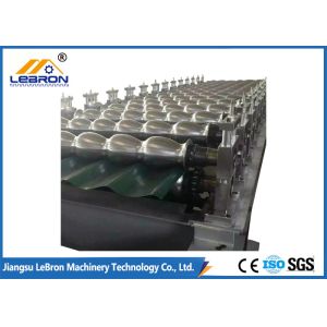 15-20m/min Glazed Roof Tile Roll Forming Machine For Industrial / Civilian