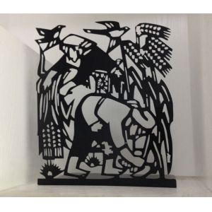 2016 NEW Art metal newspaper racks from China supplier