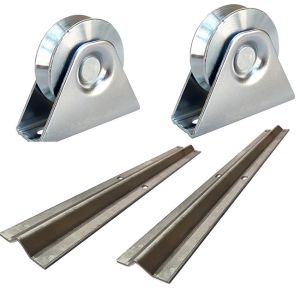 Wholesale Q235 Steel Galvanized Sliding Gate V Track Kit Opener from china suppliers