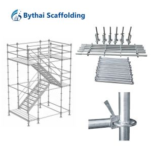 Corrosion-Resistant Ringlock System Vertical Standard Scaffolding Accessories