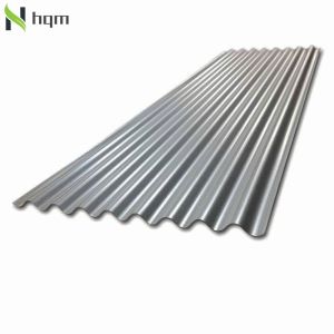 DX51D PPGI 22 Gauge Galvanized Steel Sheet Wavy Trapezoidal