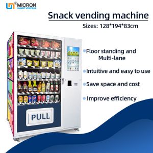Advanced Self Service Vending Machines With Metal Frame And Telemetry