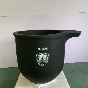 China Enhance Metal Melting Efficiency With Crucible With Pouring Nozzle And Electromagnetic Induction on sale