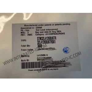 China 32UFQFN Microcontroller MCU STM32L412KBU6 Microcontroller IC 80MHz High Performance on sale