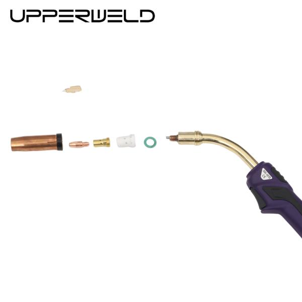 10m Cable Length UPPERWELD 501D MIG Welding Torch for Versatile Welding Applications