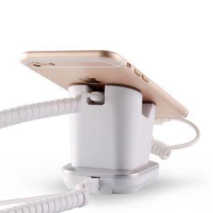 COMER anti theft alarm cord for gsm mobile phone tablet stands table display