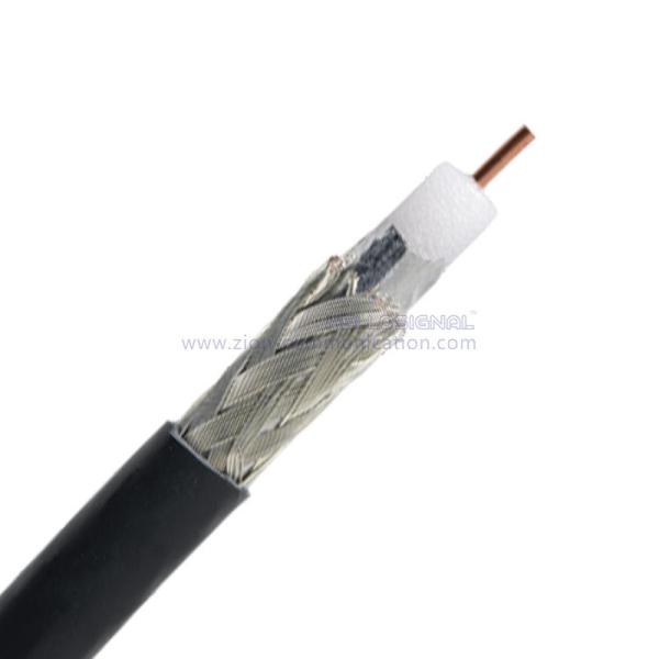0.268"±0.006"/6.81±0.15mm PVC 19 VATC CCS 75 Ohm CATV Coaxial Cable For Use in