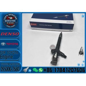 Common Rail Injector 095000-7680 095000 7680 Fuel Injector 0950007680 For Toyota