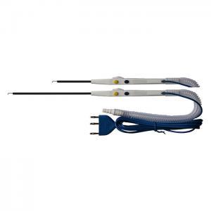 China 5mm Diameter Laparoscopic Hook Electrode With Stright Handle on sale