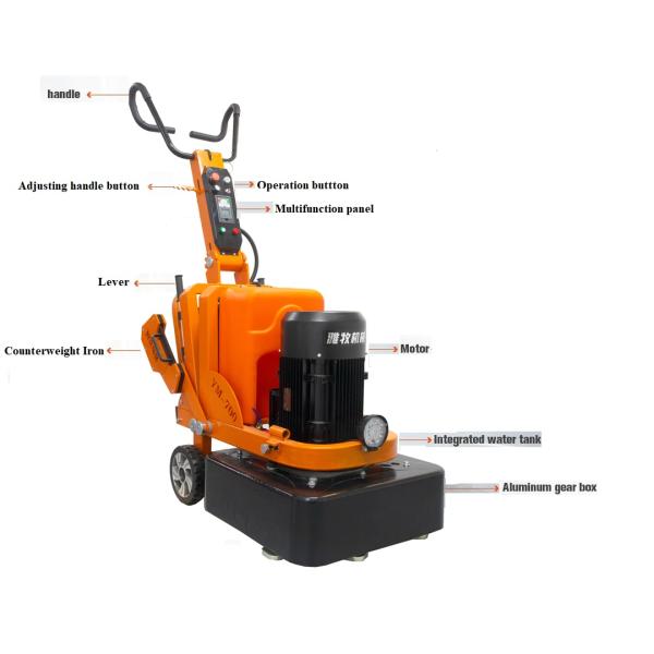 50HZ / 60HZ Terrazzo Marble Concrete Polisher