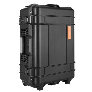 Built-in Fire Extinguishing Device Portable Pull Rod with Pulley Solar Charging