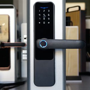 5VDC Bluetooth Smart Door Locks Fingerprint Door Lock For Home
