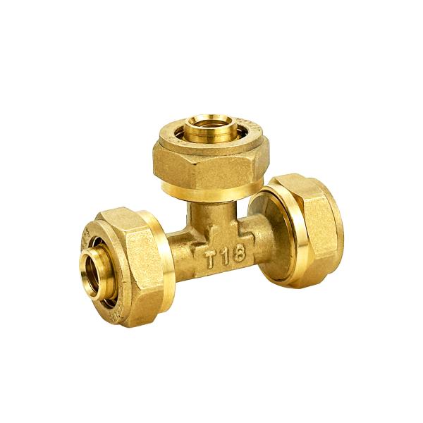 Quality OEM Brass Compression Elbow Male Connect Pex-al-pex Fittings For Multilayer Hot And Cold Water Pipes for sale