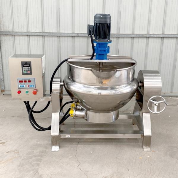 Automatic Tilting Vacuum Horizontal Cooking Mixer Machine for Food Paste and Performance