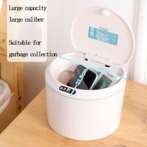 Portable Electronic Household Kitchen Induction Garbage Bin Automatic Sensor Mini Indoor Plastic Smart Trash Can