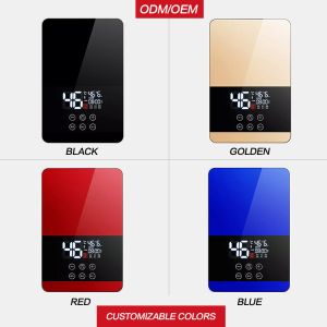 Modern Instantaneous Electric Bath Water Heater 6000W 220 Volt