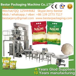 Full Automatic High-accuracy Weight Rice/Grain/Bean Packing Machine BSTV-720AZ