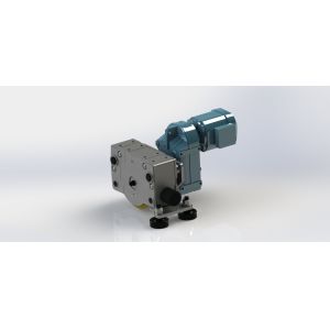 DRS 125mm To 400mm Traveling Wheel Block With Drive Geared Motor
