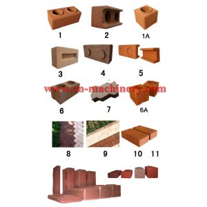 China Supplier Manual Compressed Earth Brick Machinery Machine 1-40 For