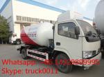 dongfeng brand 95hp 4*2 LHD/RHD 5500L LPG GAS Dispensing Truck, mobile selling
