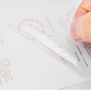 Custom Logo Self-Adhesive Waterproof Daily Necessities Packaging Labels for