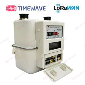 Aluminum Shell LoRaWAN Gas Meter System Wireless Transmission