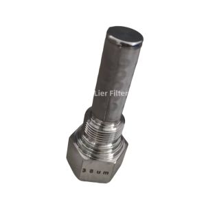 Lower Resistance Large Flow Capacity 38um Metal Valve Filter Element