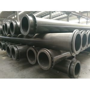 Flange Connected UHMWPE Dredging Pipe For Fluid Transportation