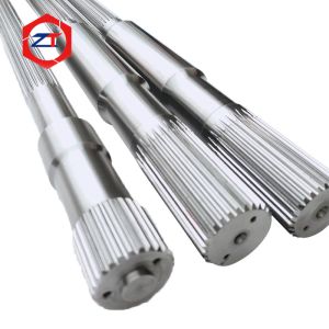Precision Engineered TEX65aII Screw Shaft WR30 Material For Extruder