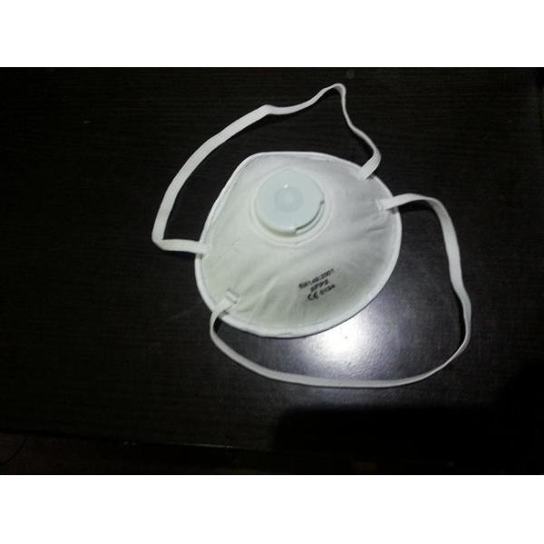 White EN149:2001+A1:2009 Approved FFP2 Particulate Respirator With Or Without