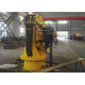Foldable Telescoping Boom Crane 2T 6M Easy Maintenance Running Smoothly