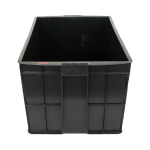Logistic Turnover Solid Box HDPE Plastic Vegetable Fruit Crate for Secure