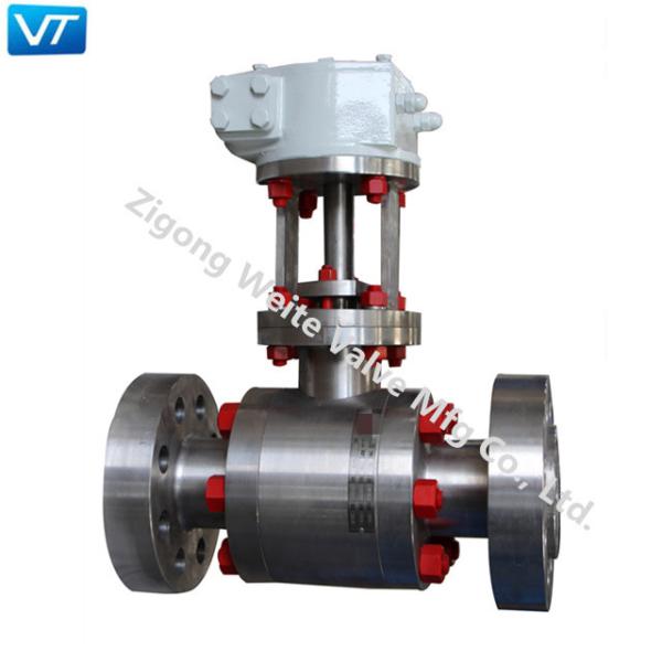 Soft Sealing High Pressure Ball Valve PEEK Seated Class 2500 Ball Valve