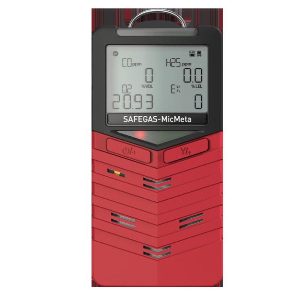Portable Multi Gas Detector Fast Response 4 in 1 Detector O2 H2S CO LEL Data
