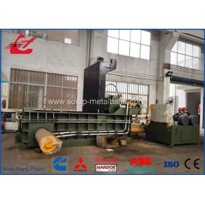 Wholesale WANSHIDA 250Ton Scrap Metal Compactor Aluminum profiles Baler Press Machine Hand valve control from china suppliers
