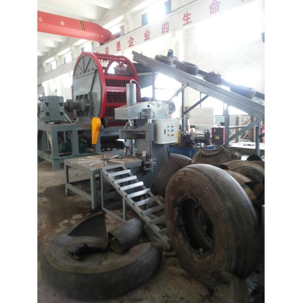 Tyre Cutter Tire Shear Tyre Shredding Equipment For Waste Tire Recycling Line