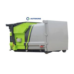 China 12ton/H Mobile Garbage Station Compressed Waste Garbage Container