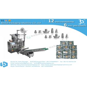 Automatic counting packing machine with 2 hoppers customized glue surface