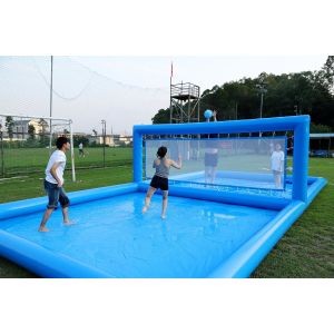 Transform Your Backyard into a Court with AJUNION 33FT Inflatable Volleyball