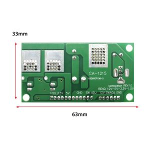 LCD Repair DC Converter Board ICs Product 12V to 5V to 3.3V to 1.5V Voltage