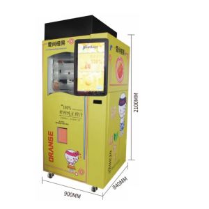 Stainless Steel Orange Juicer Vending Machine Auto For Foods And Drinks
