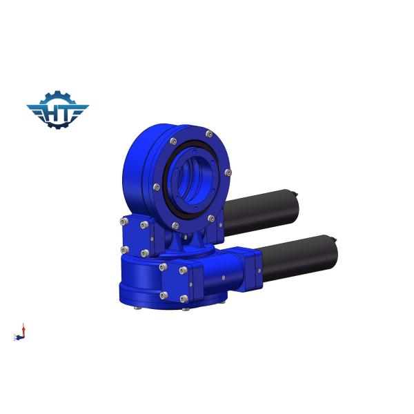 Quality 600Nm Dual Axis Solar Slew Drive With 24VDC Motor And Encoders for sale