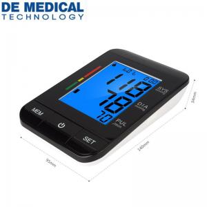 CE & FDA approved arm-type Digital Blood Pressure Monitor Automatic Sphygmomanometer for Adult BP Monitor  USB support